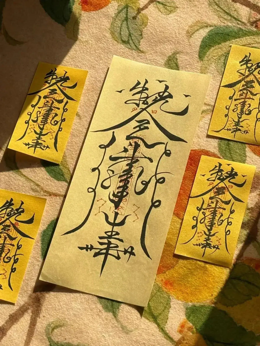 Taoist energy talismans (wealth and health) - Fengshui Luck Lab