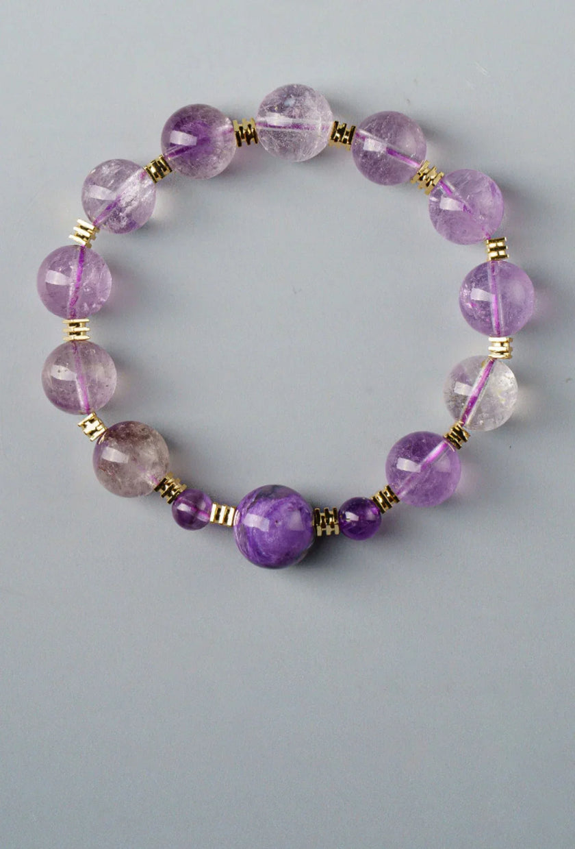 Super Seven Crystal Bracelet (Extraordinary Life) - Fengshui Luck Lab