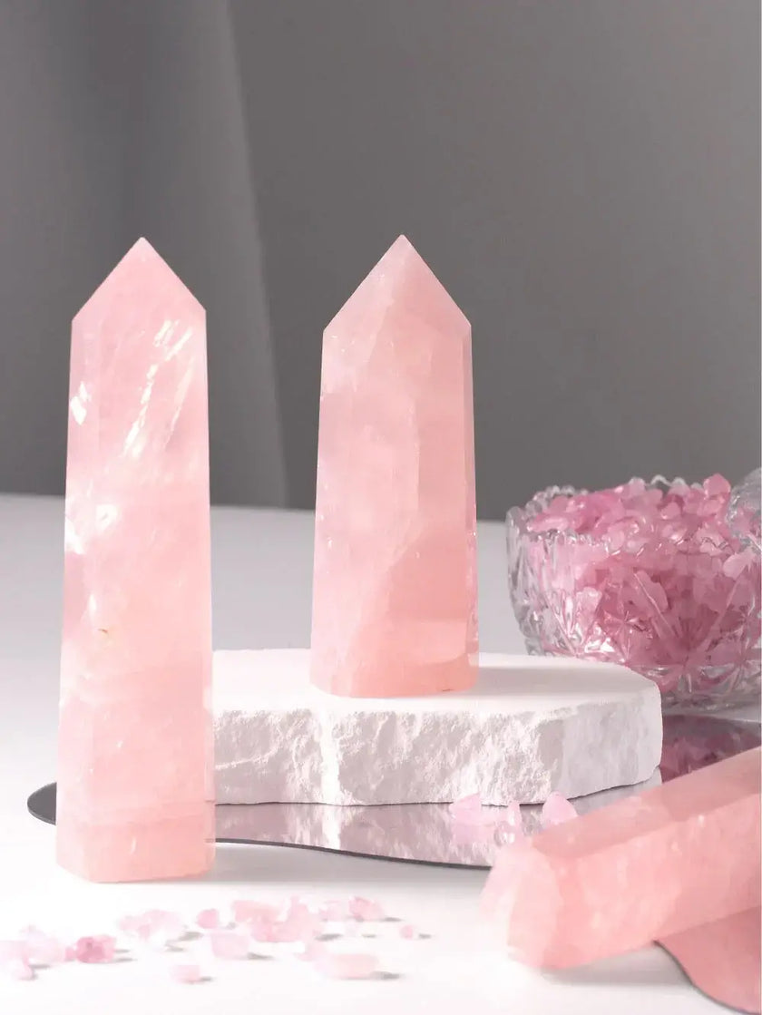 Natural Pink Crystal (Connects with Soulmate) - Fengshui Luck Lab