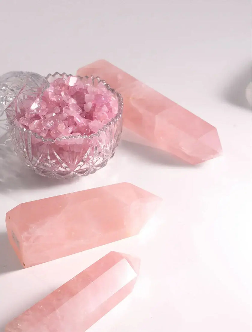 Natural Pink Crystal (Connects with Soulmate) - Fengshui Luck Lab