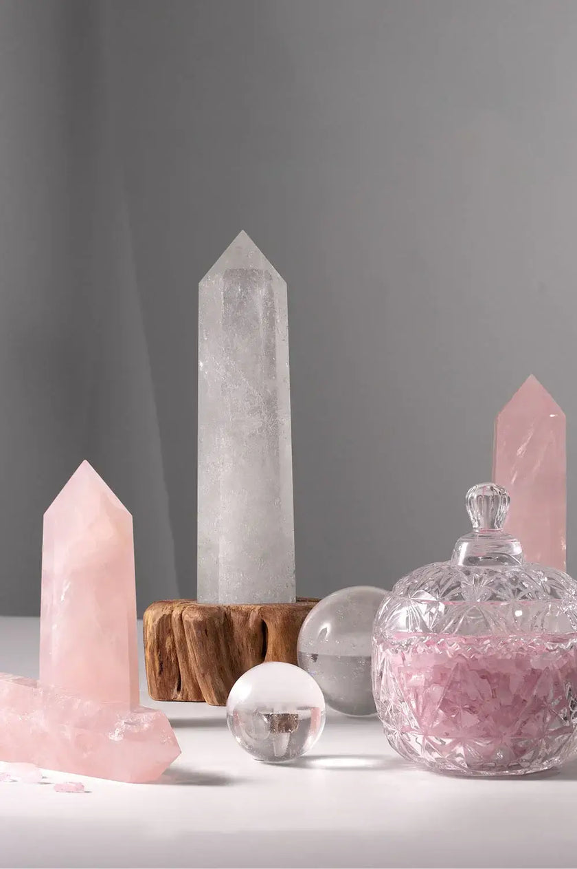 Natural Pink Crystal (Connects with Soulmate) - Fengshui Luck Lab
