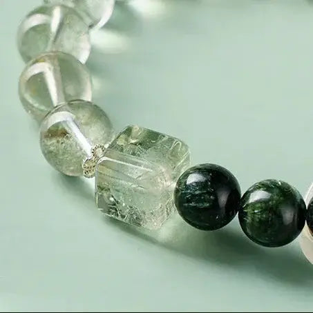 Natural Green Crystal Bracelet (Health and Longevity) - Fengshui Luck Lab
