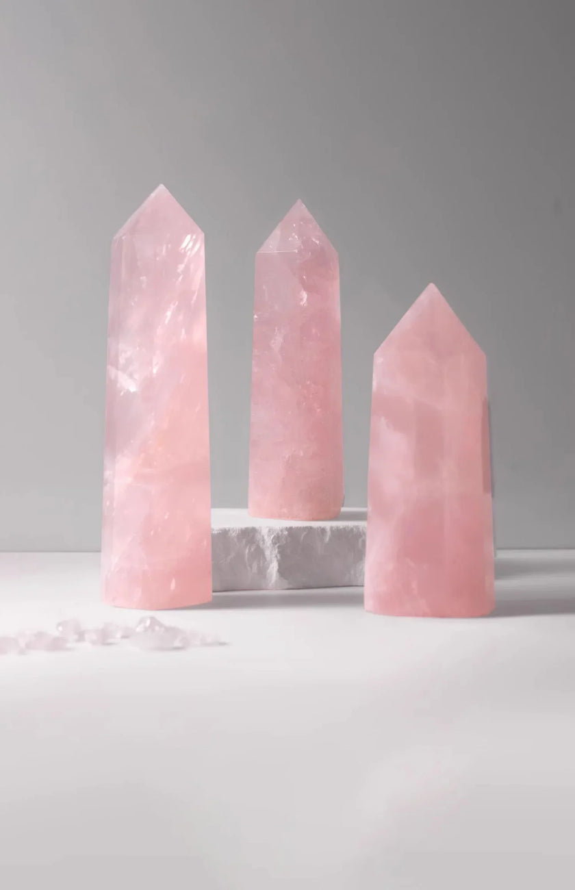 Natural Pink Crystal (Connects with Soulmate) - Fengshui Luck Lab